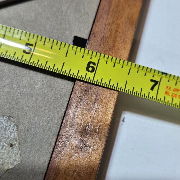 Vintage Coca Cola Cross Stitch Art In Wooden Frame Soda Pop Collectible  8 x 6 - Picture 8 of 11